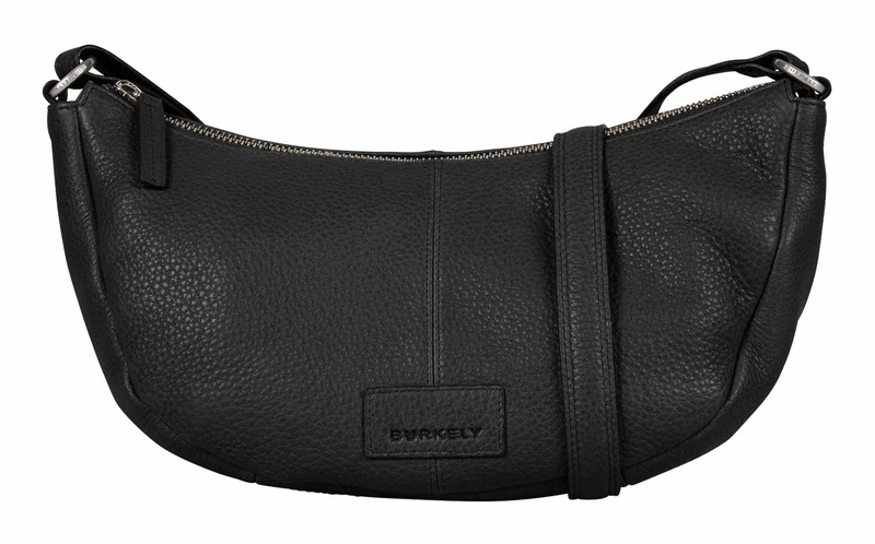 Burkely Women's Soft Skylar Crossbody Round Bag, Black, 28x17x10,5