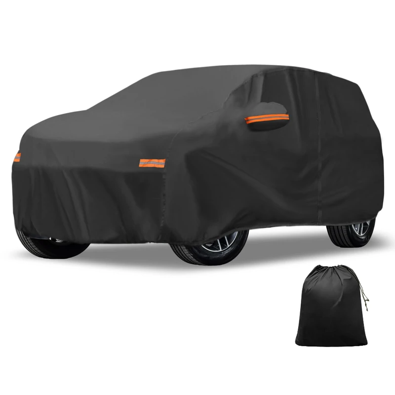X AUTOHAUX Car Cover for Lexus IS Sedan 210D-PU w/Left Side Zipper
