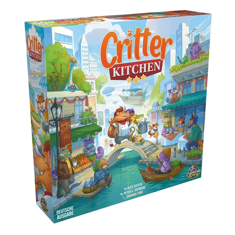Cardboard Alchemy Critter Kitchen - Board Game, 1-5 Players