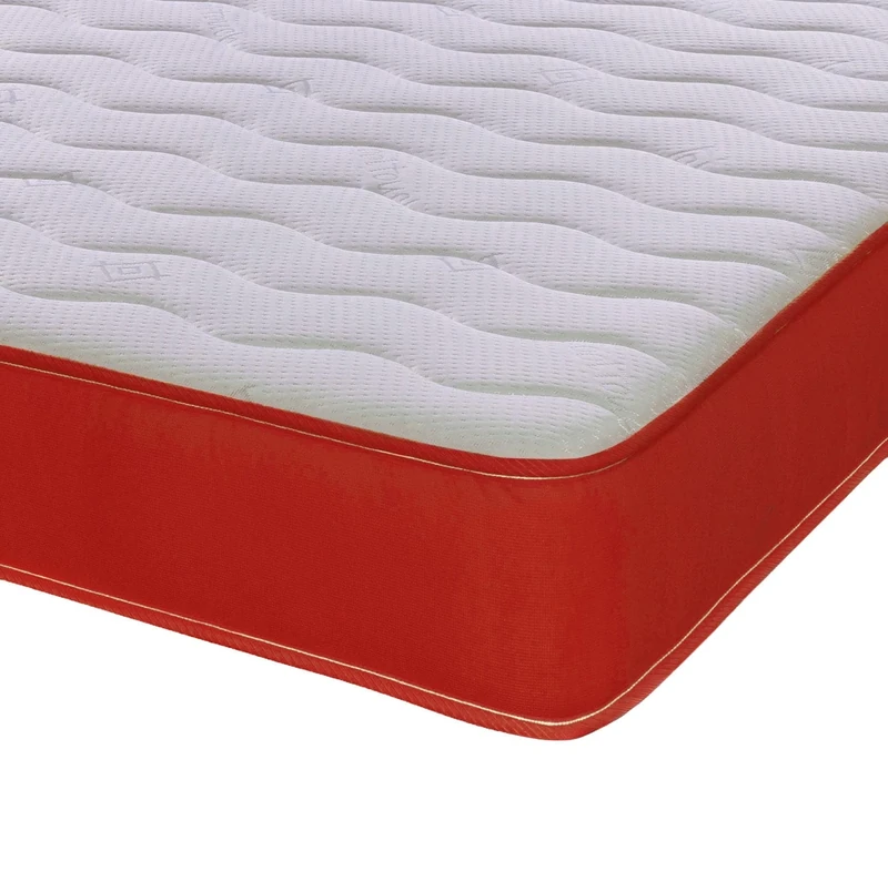 eXtreme comfort ltd Hybrid Cooltouch Colours Mattress | Red | Single (90 x 190cm) | Memory Foam and Coil Spring | Cooltouch Breathable Cover | Plush Comfort | UK Made