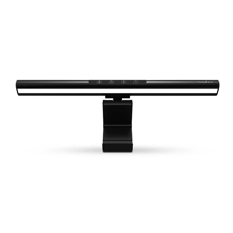 Nedis Monitor Light Bar, LED Screen Bar with Adjustable Brightness and Colour Temperature, Easy-to-Install Aluminium Design, Reduces Eye Strain, USB-C Powered