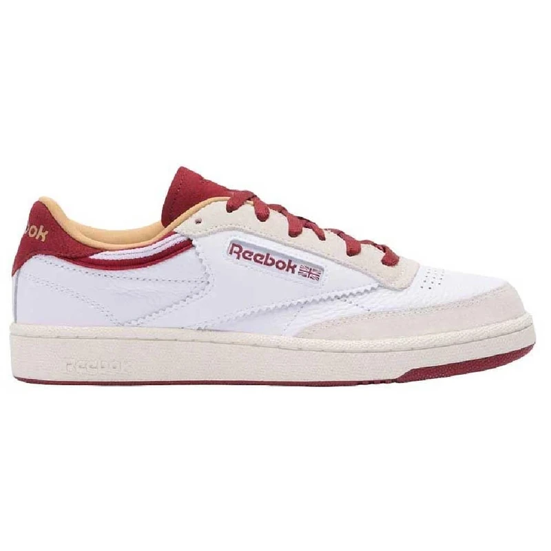 Reebok Unisex Club C 85 Trainers, White Retrored Chalk, 12.5 UK
