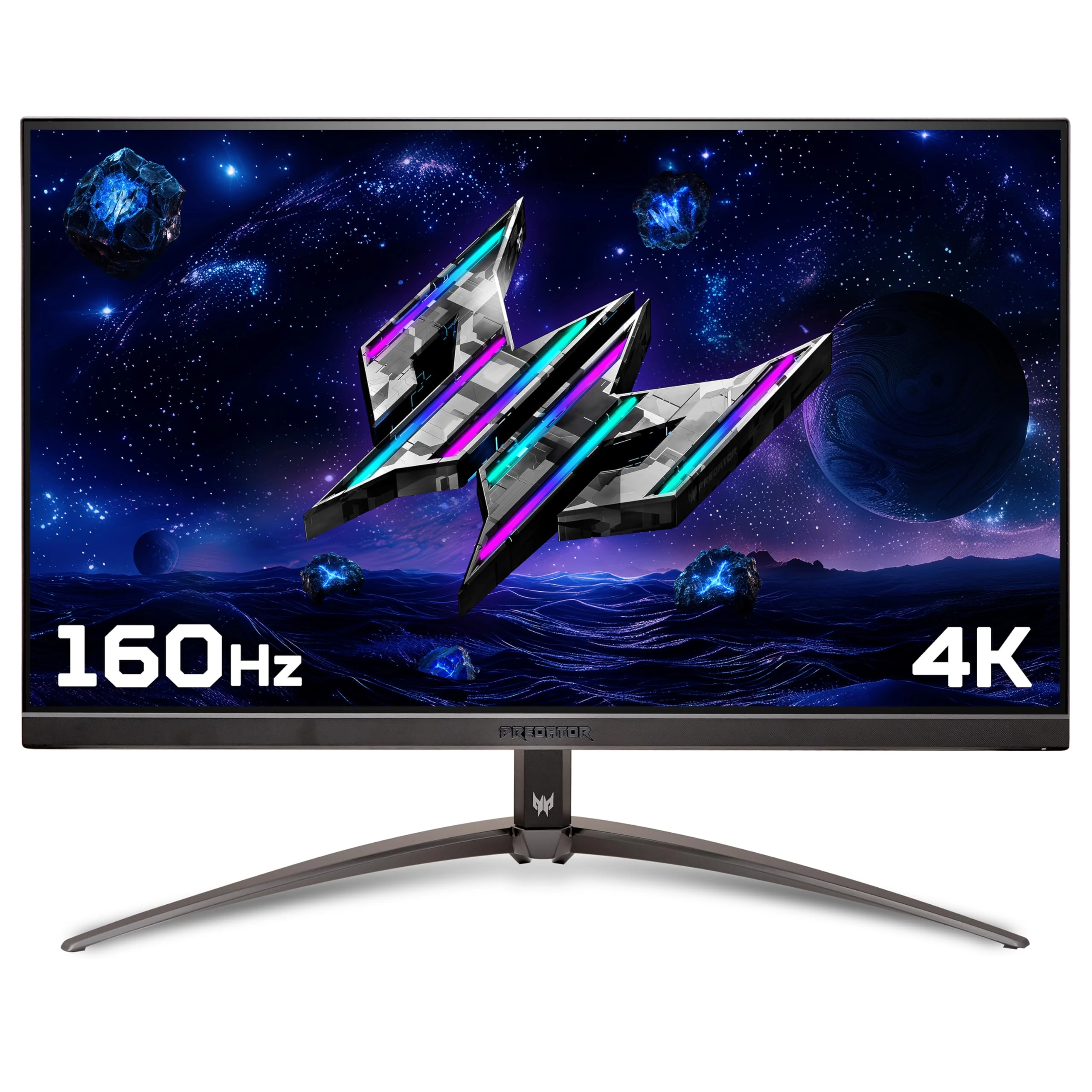 Acer Predator XB273KV3bmiiprfx 27 inch Gaming Monitor - IPS Panel, 3840 x 2160, 160Hz, FreeSync Premium, 1ms, 400 nits, VESA DisplayHDR 400, 95% DCI-P3, DP 1.4, HDMI 2.1, Audio Out, 2x 2W Speakers