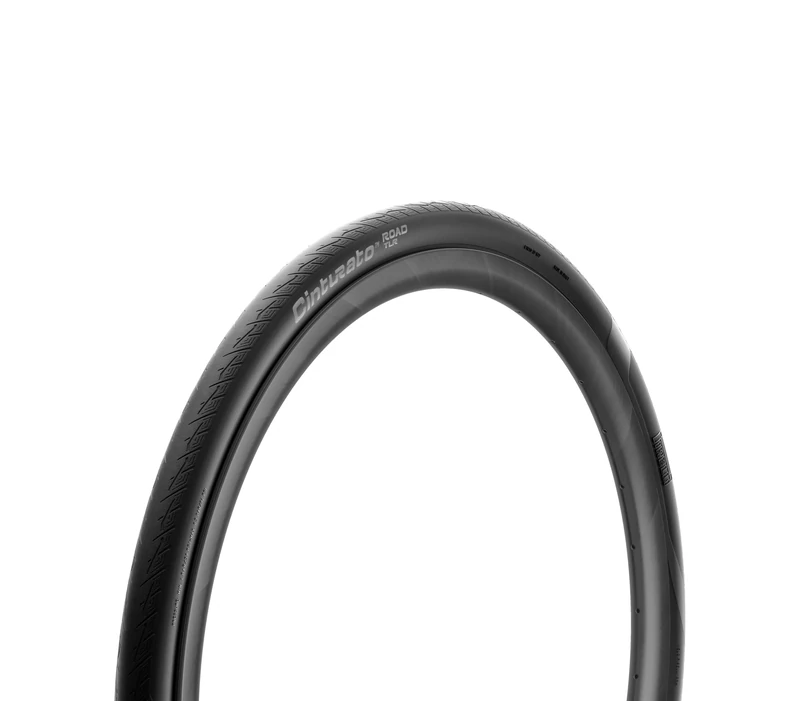 Pirelli Cinturato Road Bike Tyre, Tubeless Ready TLR, 700 x 28c, Black