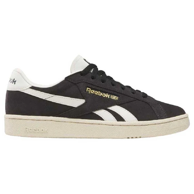 Reebok Unisex Club C Grounds UK Sneaker, WASHEDBLACK/Paperwhite/Chalk, 10