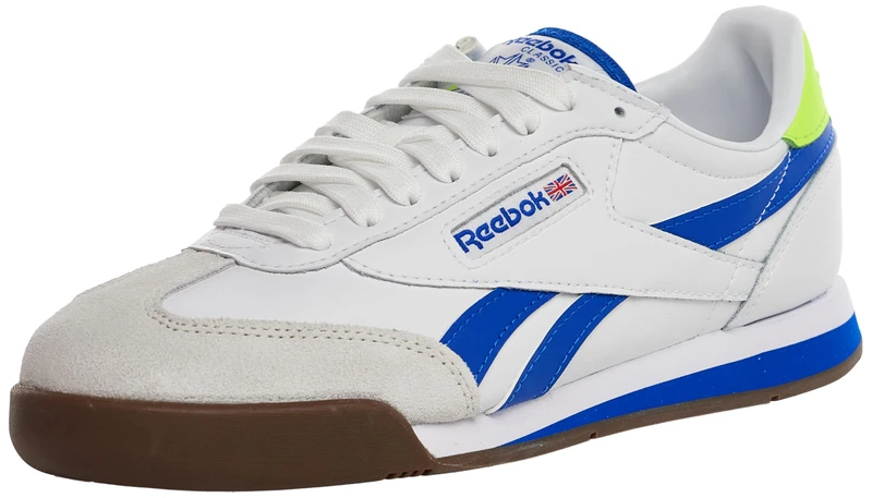 Reebok Unisex Campio XT Trainers, FTWWHITE/OPTIMUMBLUE/Gum, 41 EU, Ftwwhite Optimumblue Gum, 8.5 UK
