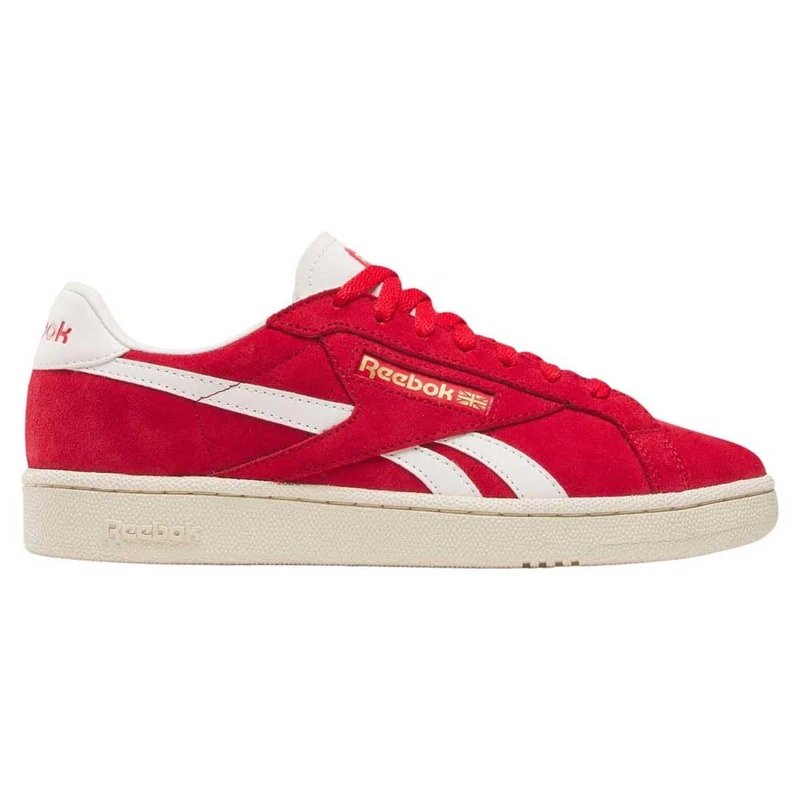 Reebok Men's Club C Grounds UK Trainers, Vectorred Paperwhite Chalk, 6 UK