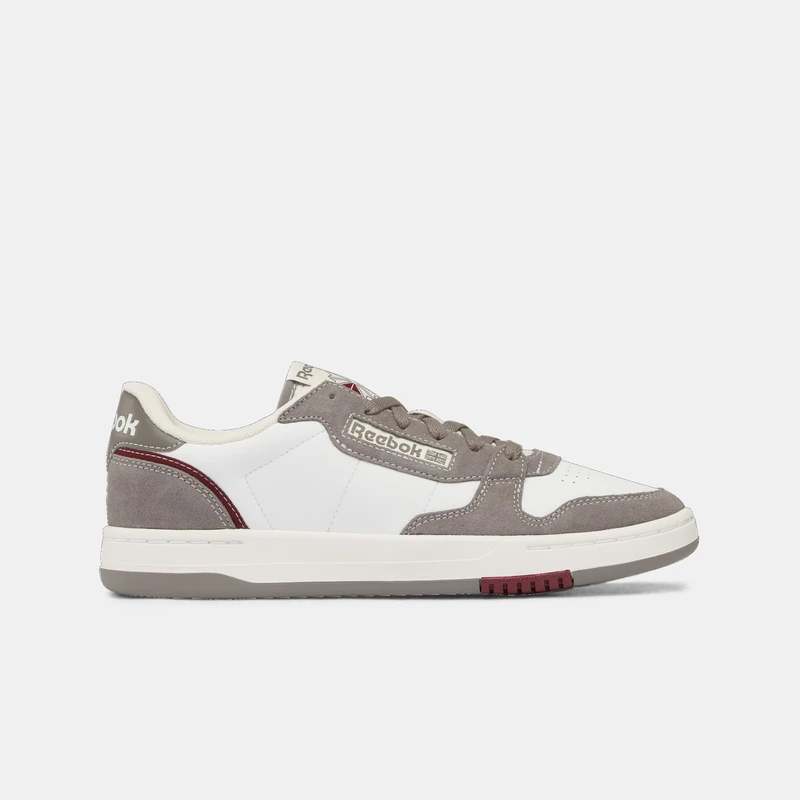 Reebok Unisex Phase Court Trainers, Chalk/Retrored/Grit Grey, 43 EU, Chalk Retrored Grittygrey, 9 UK