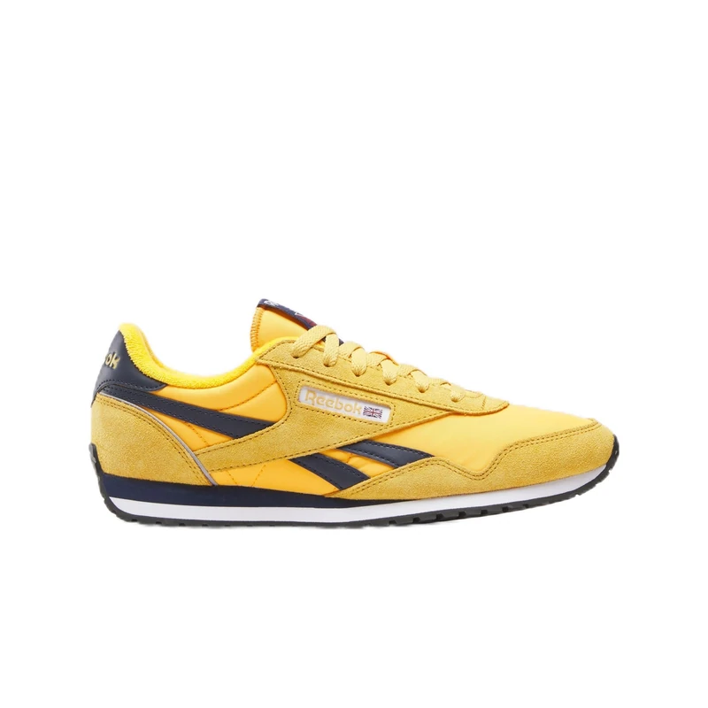 Reebok Unisex Classic AZ Trainers, Collegiate Gold/Vector Navy/Chalk, 42 EU, Collegiate Gold Vector Navy Chalk, 8 UK