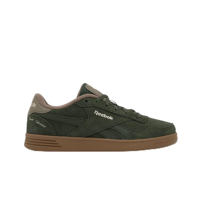 Reebok Unisex Court Advance Trainers, Grit Green/Flint Grey/Grey/UK 8.5, Gritgreen Flint Grey Grittygrey, 8.5 UK