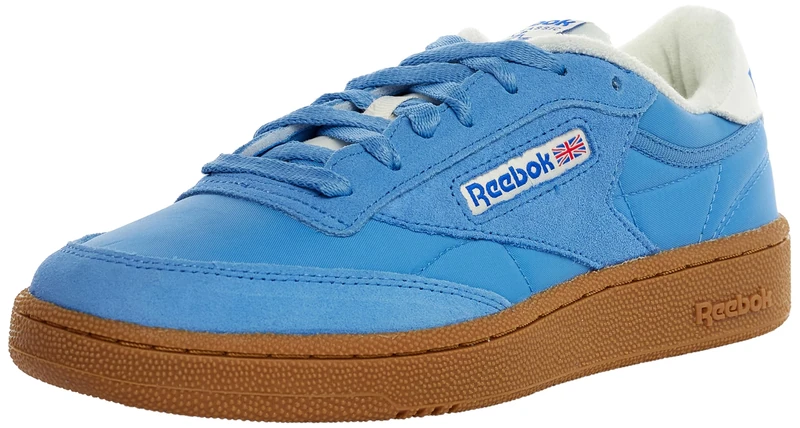 Reebok Unisex Club C 85 Trainers, Essential Blue/Chalk/Gum, 47 EU, Essentialblue Chalk Gum, 12.5 UK - Image 1