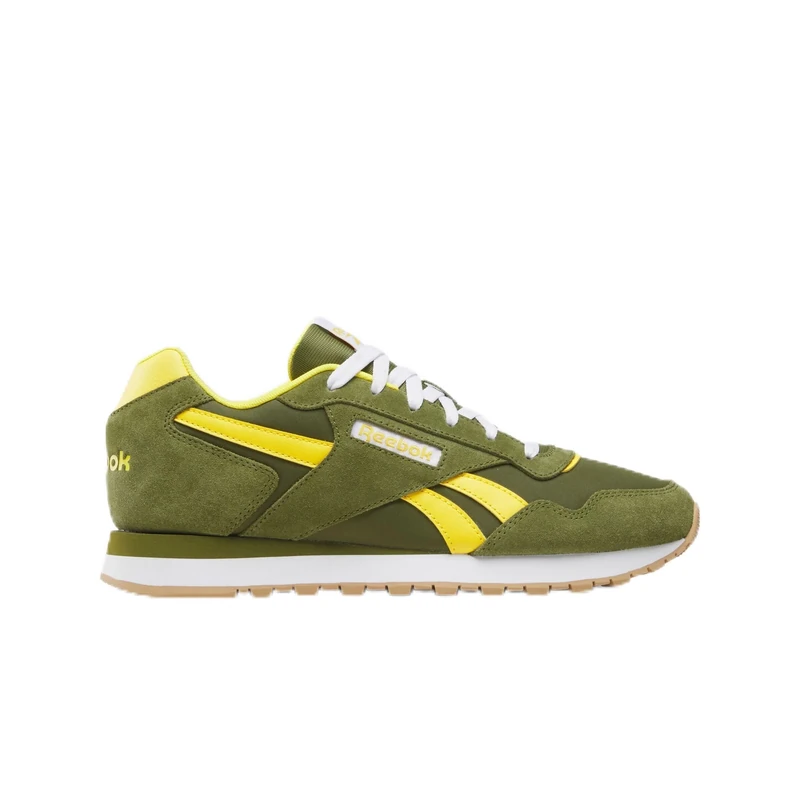 Reebok Men's Trainers/Sports Shoes, Earthy Green Golden Haze White, 48.5 EU