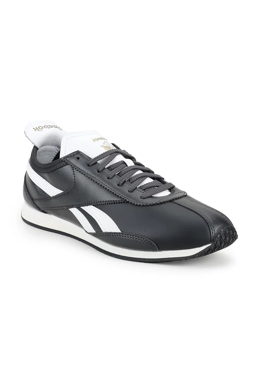 Reebok Unisex R400 Trainers, Washed Black/Washed Black/Chalk, 44.5 EU, Washed Black Washed Black Chalk, 10.5 UK