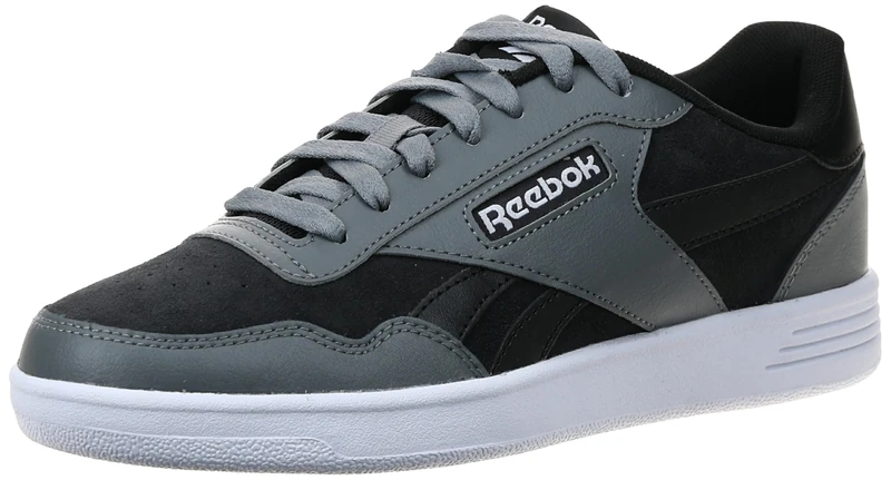 Reebok Unisex Court Advance Trainers, FTWRWHITE/GREY4/WASHEDBLACK, 43 EU, Ftwrwhite Grey4 Washedblack, 9 UK