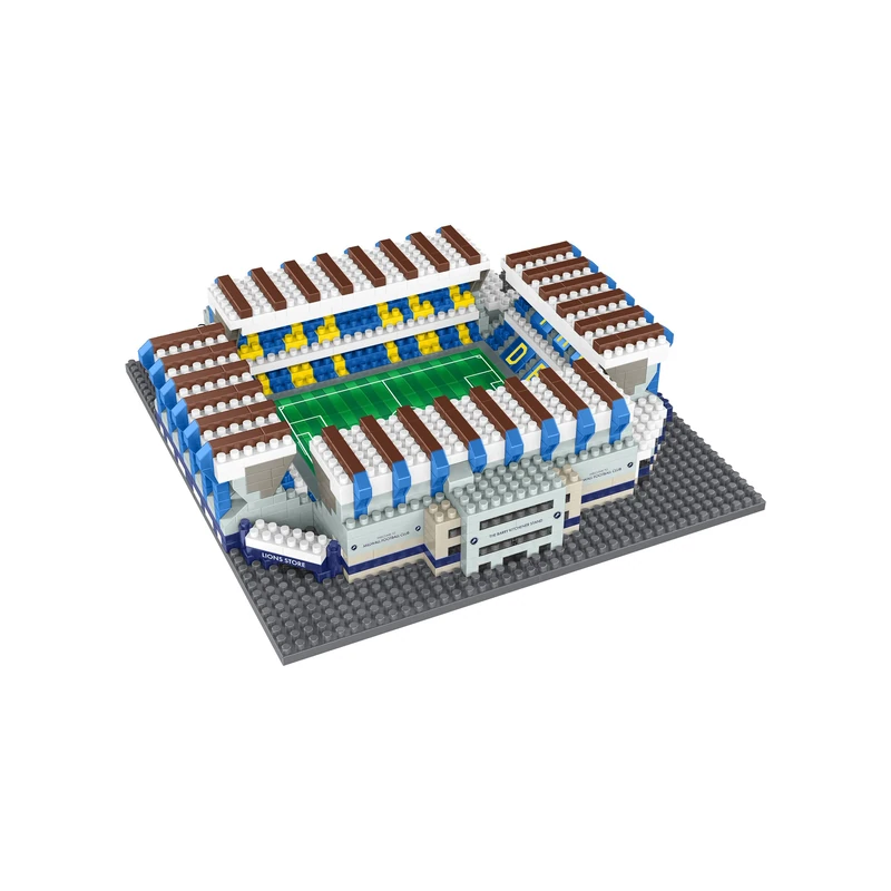 FOCO Officially Licensed Millwall FC The Den BRXLZ Mini Stadium 3D Bricks Construction Toy Model