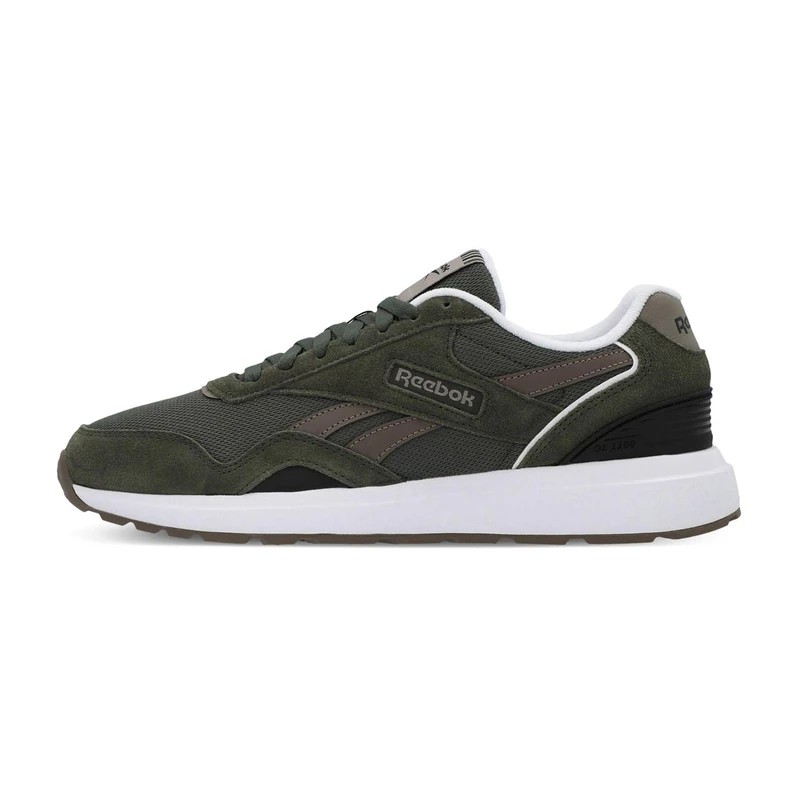 Reebok Unisex GL1100 Trainers, GRIT Green/Gritty Grey/Trek Grey, 45.5 EU, Grit Green Gritty Grey Trek Grey, 11.5 UK