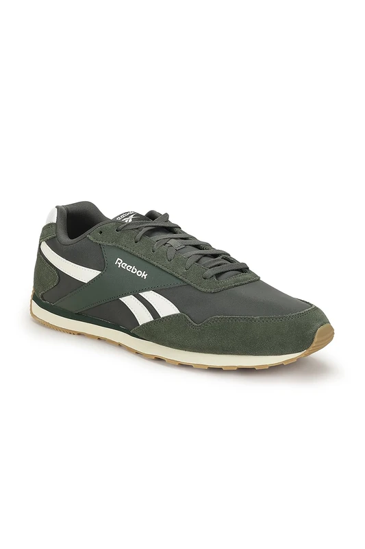 Reebok Unisex's Glide Low Sneaker, GRIT Green/GRIT Green/Chalk, 39