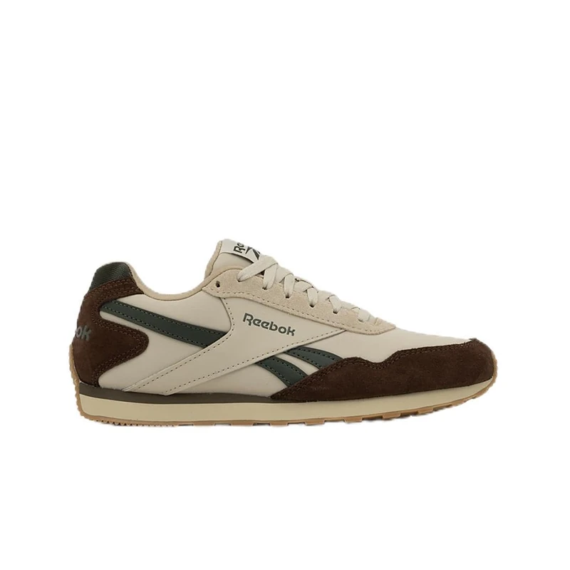 Reebok Unisex Glide Low Trainers, Classic Beige Campus Brown Grit Green, 7 UK