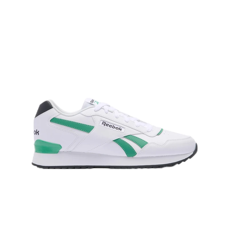 Reebok Unisex Glide Ripple Clip Trainers, White Upgrade Green, 34.5 EU