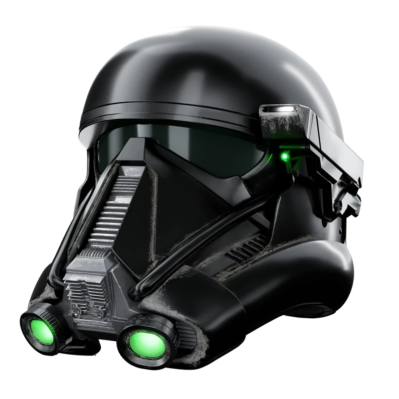 Star Wars The Black Series Imperial Death Trooper Premium Electronic Helmet, Adult Role-play Item