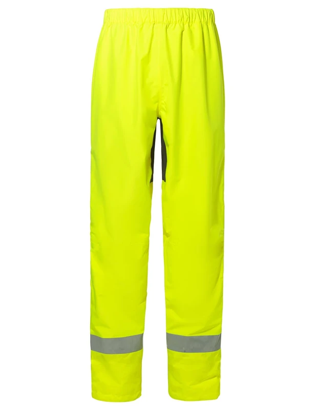 VAUDE Men's Luminum Rain Pants Neon Yellow
