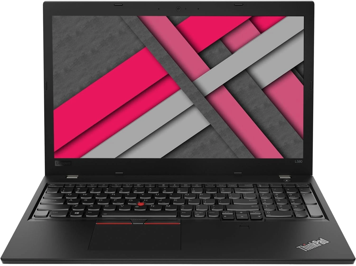 Lenovo Thinkpad L580 Business Laptop, 15.6-Inch Display, Quad Core i5-8250U, 16GB RAM, 512GB SSD, American Keyboard, Windows 11 Professional - black (Renewed)