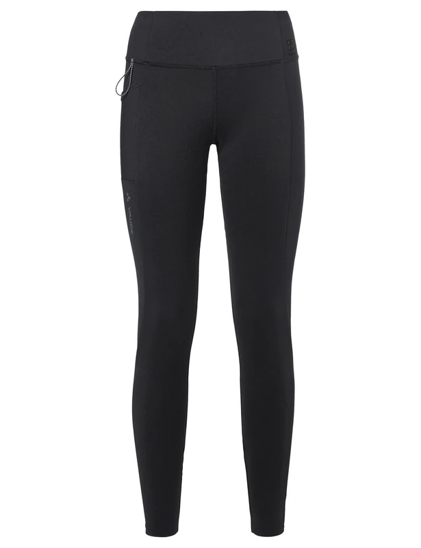 VAUDE Women's Neyland Winter Tights Plain Black - Image 1