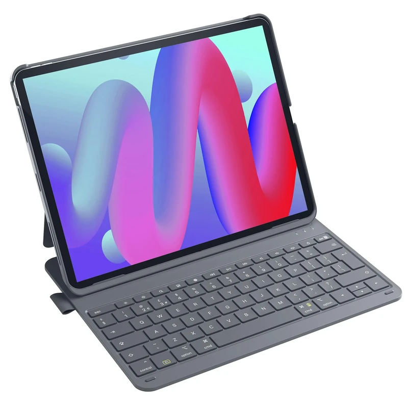 Inateck Case with Keyboard for iPad Air 13 inch M3 2025/M2 2024, Ultralight Keyboard for iPad Pro 12.9 inch 6/5/4/3rd Gen, QWERTY, with Pen Holder, BK2007-13