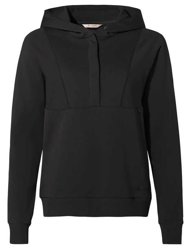 VAUDE Women's Manukau Hoody IV T-Shirt Black