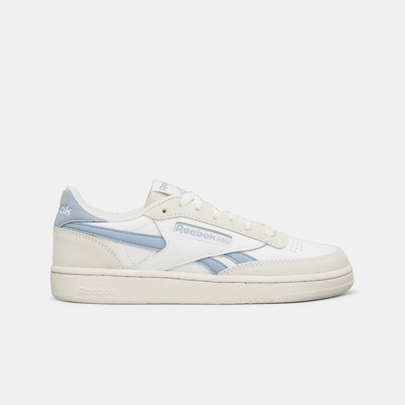 Reebok Women's Club C Revenge II Trainers, Chalk/LEISUREBLUE/Chalk, 37.5 EU, Chalk Leisureblue Chalk, 4.5 UK