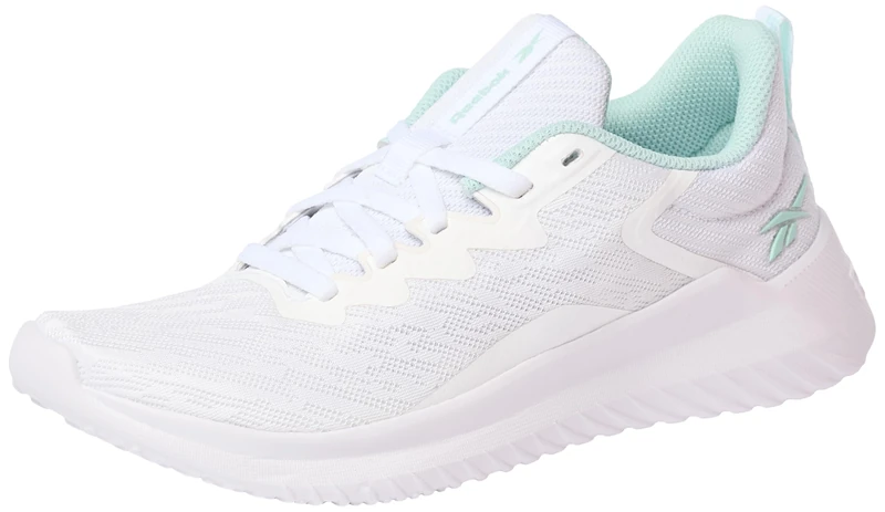 Reebok Women's Fluxlite II Trainers, FTWR White/Glitch Aqua, 36 EU, FTWR White Glitch Aqua, 4 UK