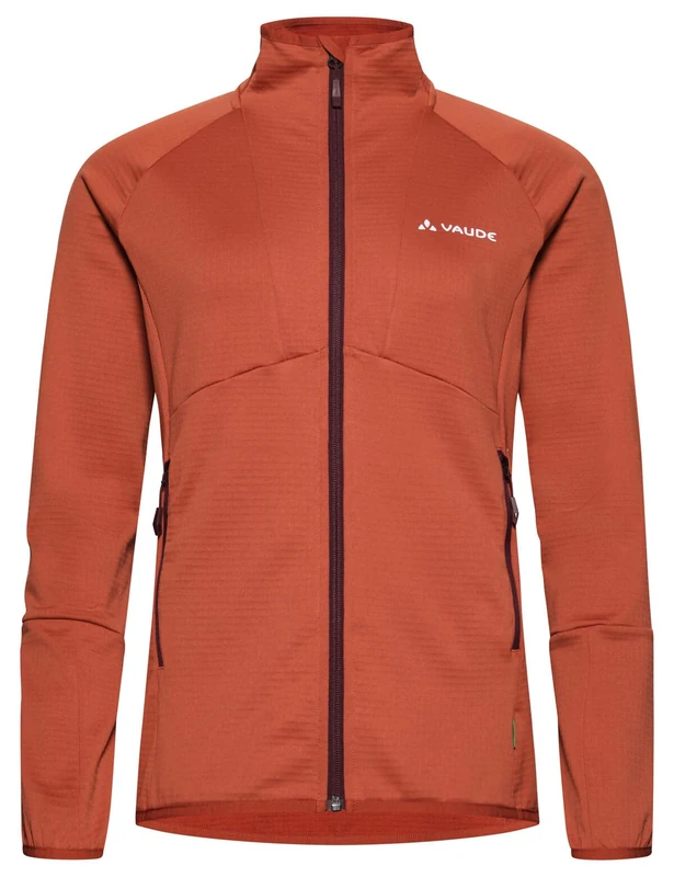 VAUDE Women's Monviso Fleece FZ Jacket II, Elastic Women's Fleece Jacket for Mountain Sports, Warm, Breathable & Quick-Drying, Made from Recycled Materials & Environmentally Friendly