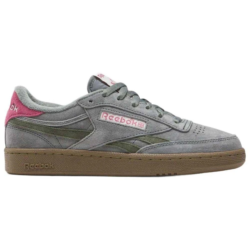 Reebok Women's Club C Revenge Vintage Sneaker, DARKFOG/DARKFOG/STUDIOPINK, 8 UK