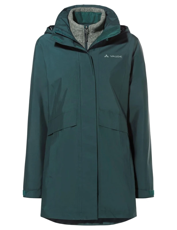 VAUDE Women's Idris 3-in-1 Parka IV Waterproof Jacket