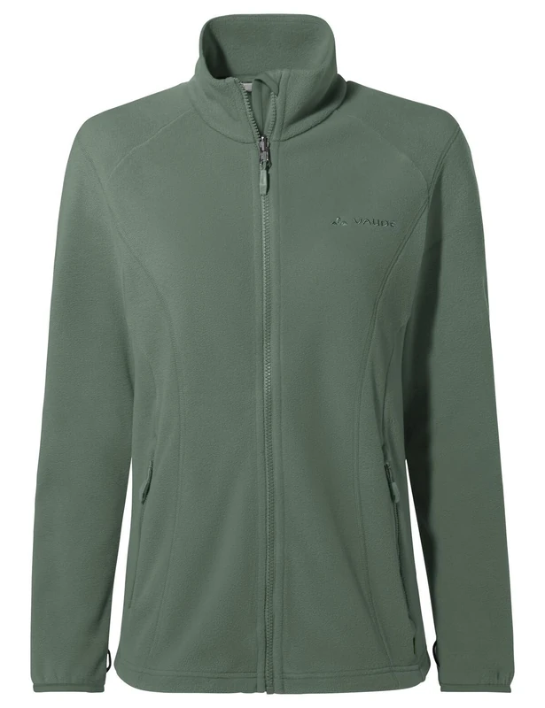 VAUDE Rosemoor Fleece Jacket for Women - Warm & Sustainable Fleece Jacket Made of Recycled Polyester, Zip-in Function, Drawstring, Hiking & Leisure