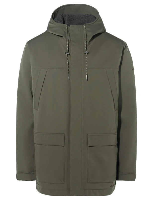 VAUDE Manukau III Parka for Men - Waterproof Men's Winter Jacket with Recycled Material, Breathable & Windproof Parka for Men - Ideal for Winter