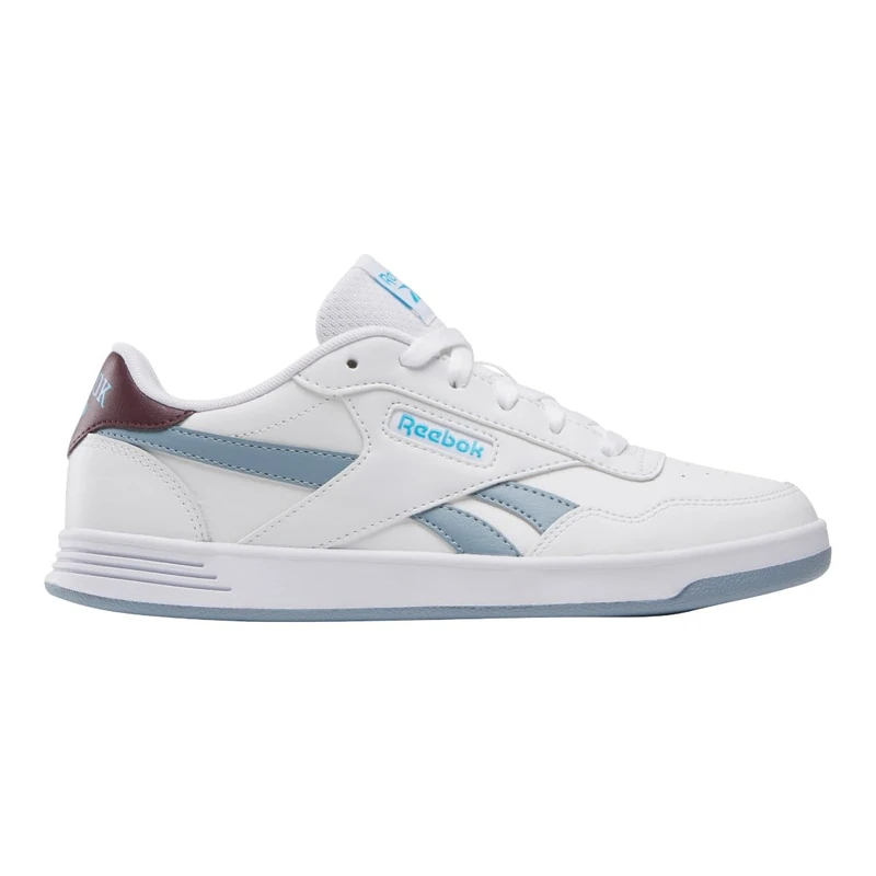 Reebok Women's Court Advance Trainers, Ftwrwhite Ftwrwhite Leisureblue, 4 UK