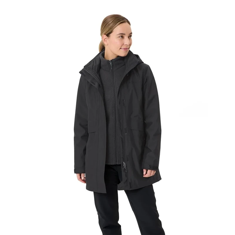VAUDE Idris IV 3in1 Jacket 38 Black