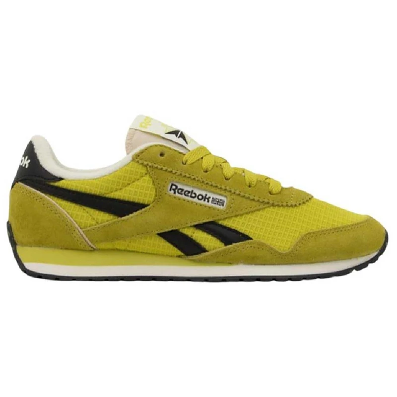 Reebok Women's Classic AZ Trainers, Twisted Chartreuse/Chalk/Washed Black, 37.5 EU, Twisted Chartreuse Chalk Washed Black, 4.5 UK