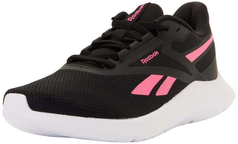 Reebok Women's Prime Lite Trainers, Black Pink White, 7.5 UK