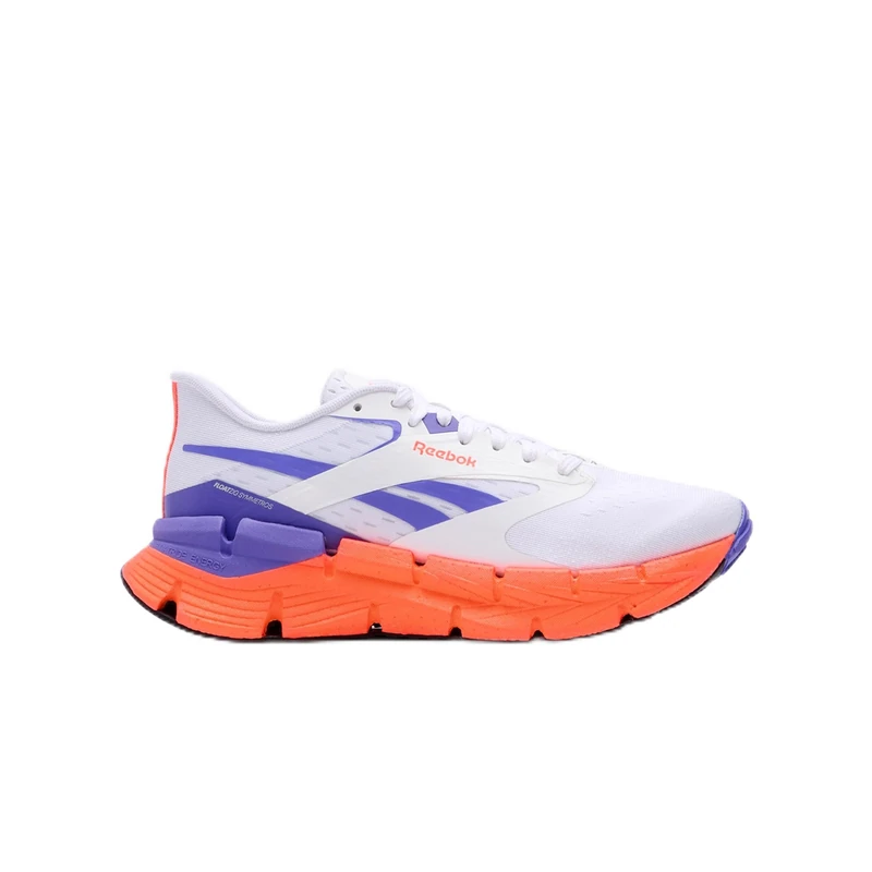 Reebok Women's Floatzig Symmetros Trainers, FTW White Flash Orange Royal Purple, 40 EU