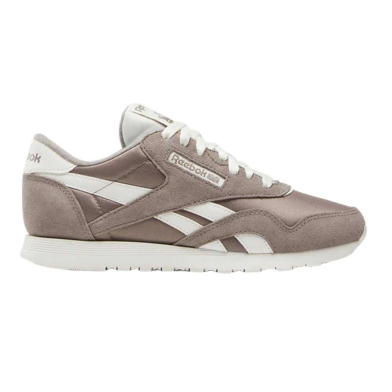 Reebok Women's Classic Nylon Trainers, Gritty Grey Gritty Grey Chalk, 5.5 UK