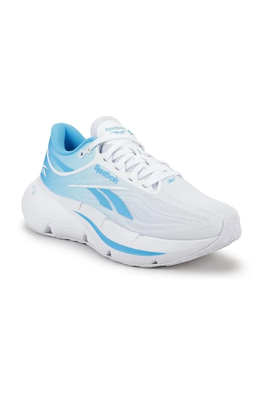Reebok Women's ZIGNITION Sneaker, White/Future Cyan, 4 UK