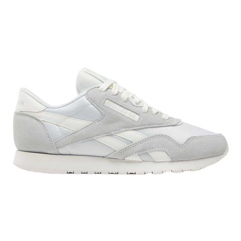 Reebok Women's Classic Nylon Trainers, Moon Moon Chalk, 8 UK