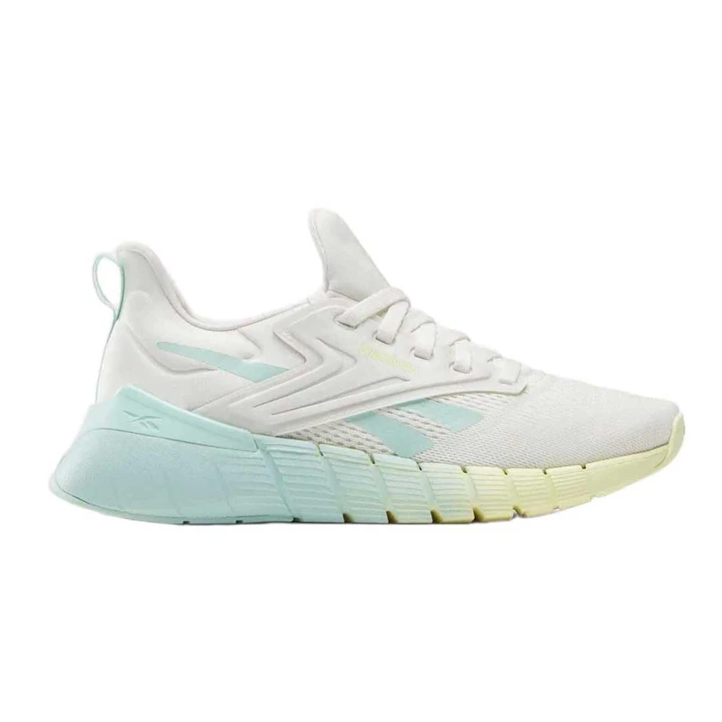Reebok Women's Nano Gym Trainers, Chalk/Yellow Haze/Glitch Aqua, 38 EU, Chalk Yellow Haze Glitch Aqua, 6 UK