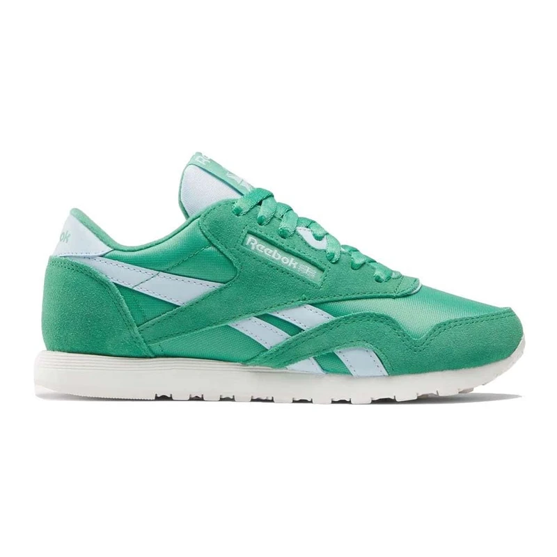 Reebok Women's Classic Nylon Trainers, Upgrade Green Upgrade Green Glass Blue, 40 EU