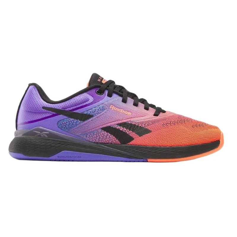 Reebok Women's Nano X5 Trainers, FTW White Flash Orange Royal Purple, 4.5 UK