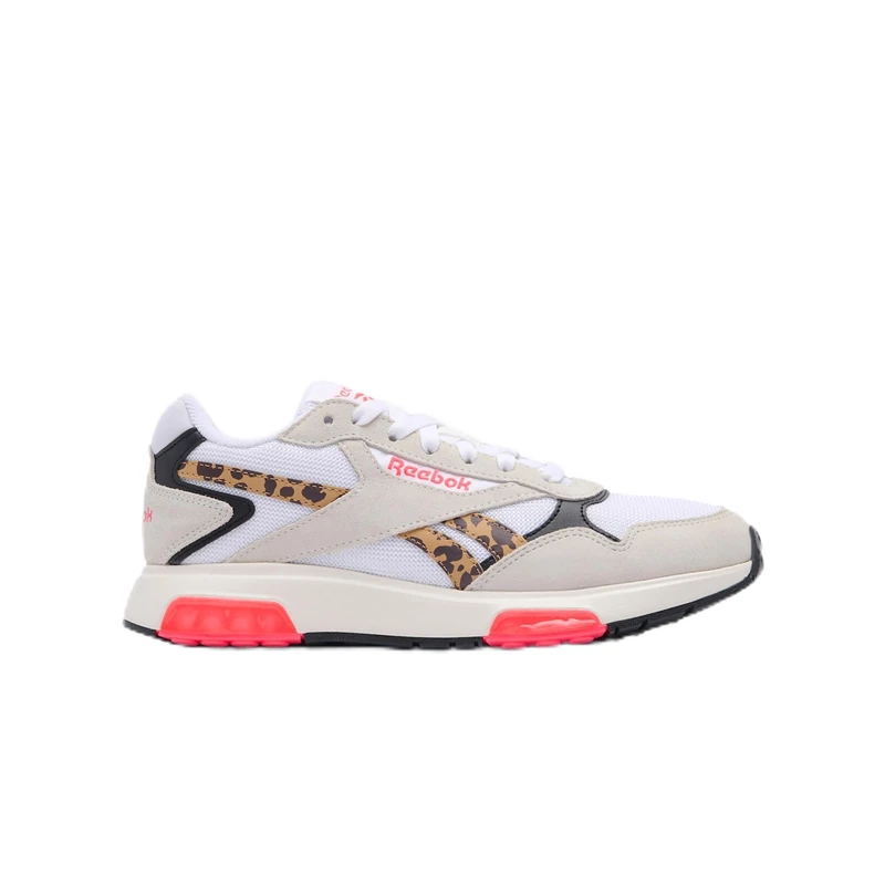 Reebok Women's Glide DMX Trainers, White/White/Black, 40.5 EU, White/Black, 8.5 UK