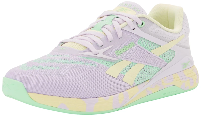 Reebok Women's Nano X5 Trainers, Digital Gleam Green Glow Yellow Haze, 3 UK