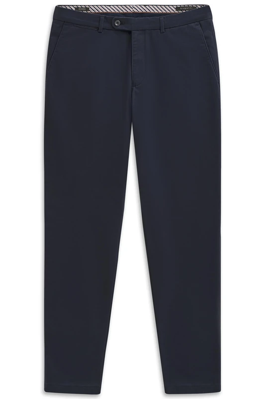 bugatti Men's Chino Trousers Modern Fit, 370-navy, 40 W/32 L